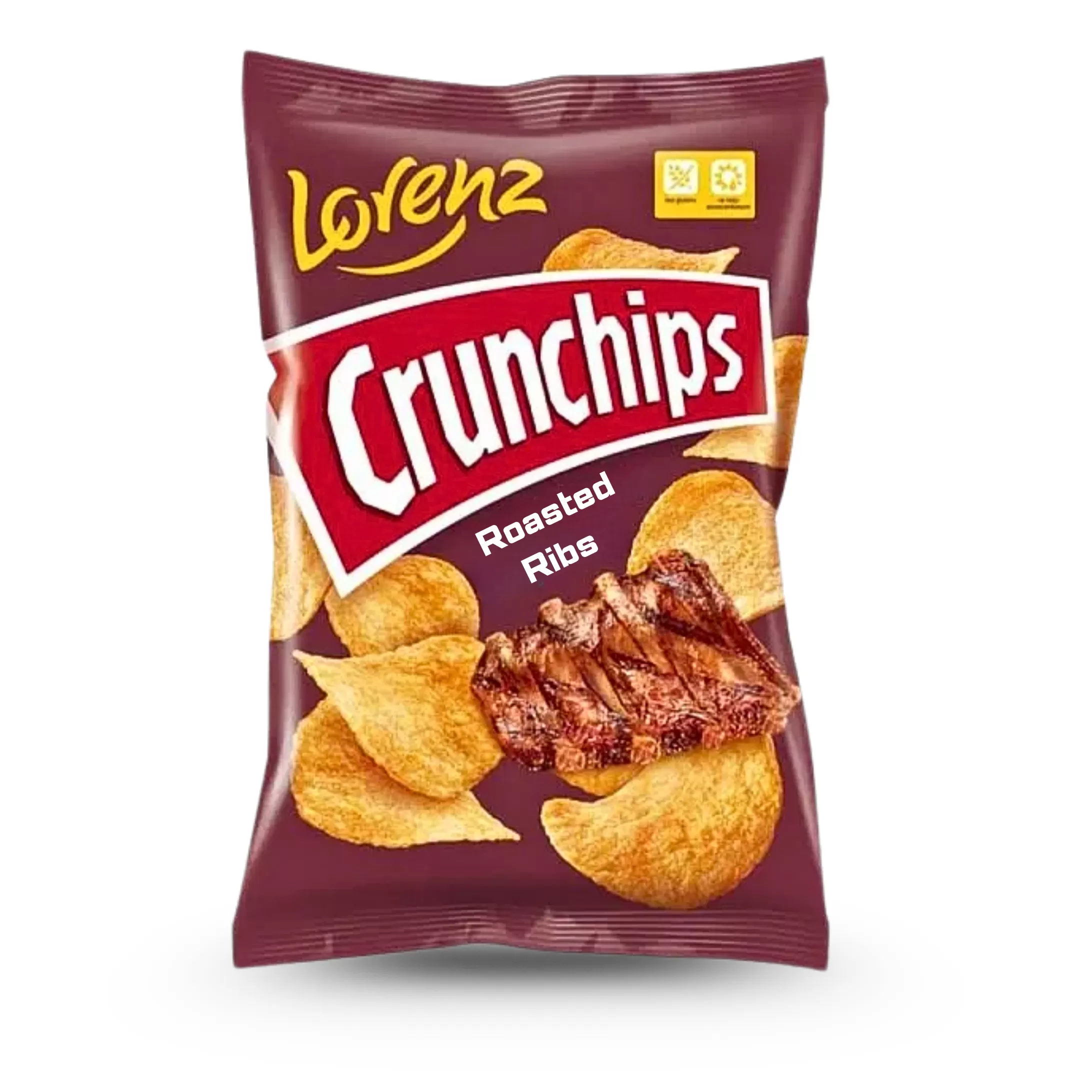 Чипси картопляні «Cranchips». Смак: смажені реберця