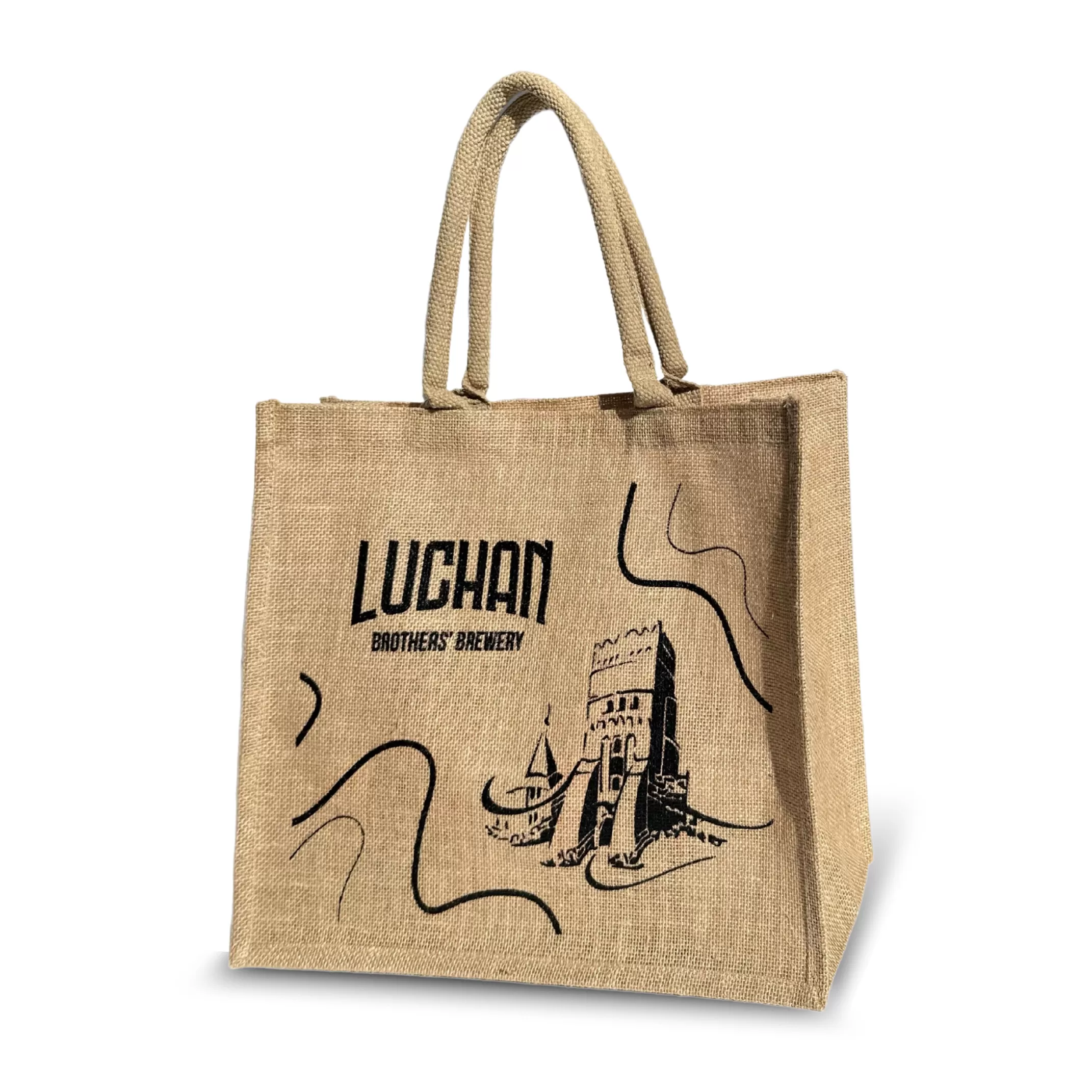 Сумка Джутова